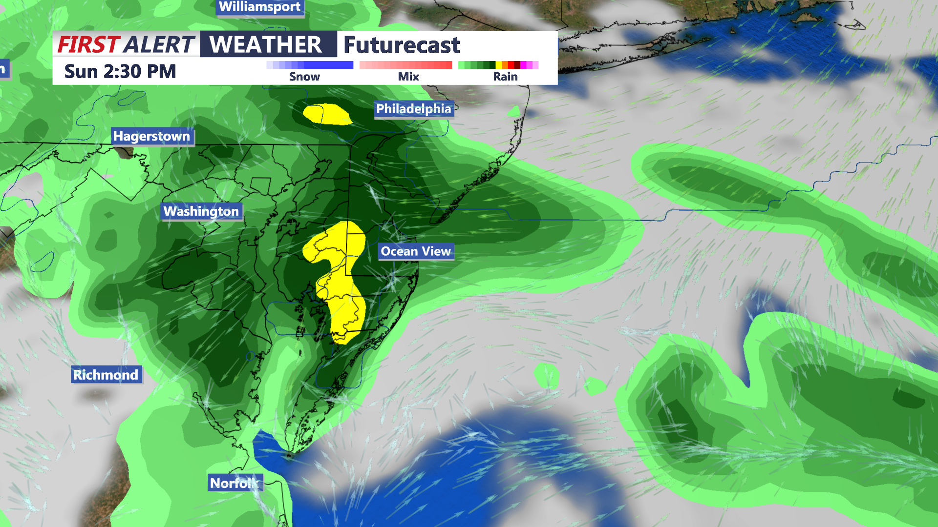 WEEKEND RAIN